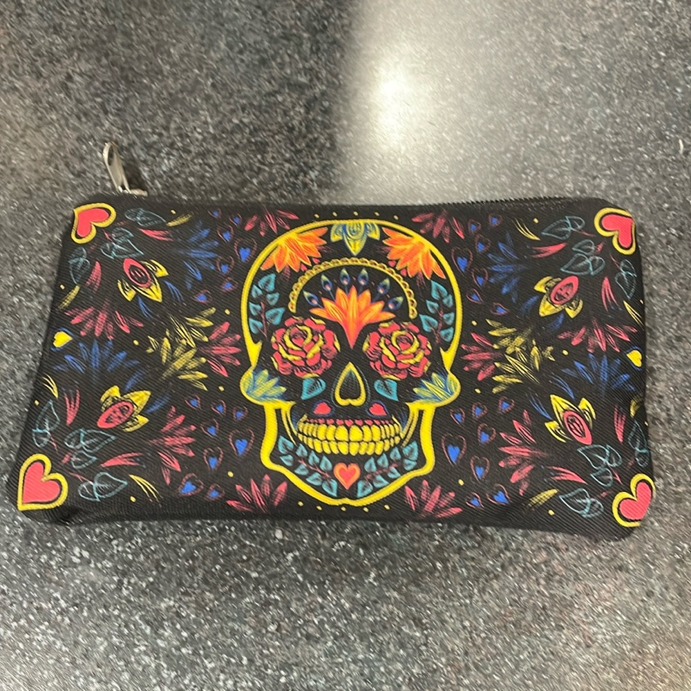 Sugar Skull Pouch☠️